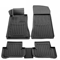 3D Коврики в салон резиновые Mercedes-Benz C-Class W203 2001-2007 5шт Stingray des 2020