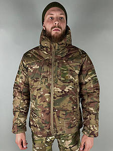 Армійська мембранна тактична куртка ULTIMATUM Santana G-loft Мультикам,Куртка зимова польова утеплена M