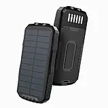Сонячний повербанк iBattery YD-819w з бездротовою зарядкою QI 25000 mAh павербанк на сонячній батареї, фото 3