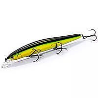 Воблер Daiwa Steez Minnow 125SP SR 125mm 19g Green Gold (2145787 7430451) UN, код: 7718011