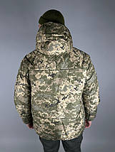 Армійська мембранна тактична куртка ULTIMATUM Santana G-loft Піксель,Куртка зимова польова утеплена, фото 3