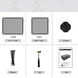 Манеж для тварин BLACK SONGMICS 143 X 73 X 46 CM ART-2383, фото 5