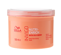 Питательная маска с ягодами годжи Wella Professionals Invigo Nutri-Enrich Deep Nourishing Mask, 500 мл