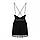 Сорочка и трусики Obsessive Bella Rou chemise thong XL2XL, фото 3