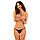 Прозорі стринги з мереживом Obsessive Celia Noir thong ML, фото 4
