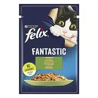 Felix (Феликс) консервы для кошек с кроликом 85г х 26шт кусочки в желе