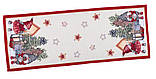 Доріжка раннер на стіл Новорічна 45x180 см., гобелен, фото 10