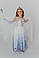 Сукня Ельзи біла зі шлейфом із сатину, фото 6