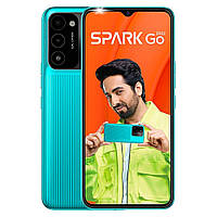 Смартфон Tecno Spark Go 2022 KG5m 2/32GB Turquoise Cyan (4895180776960) UA-UCRF [65999]