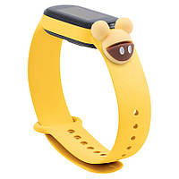 Ремешок Cartoon Strap для Xiaomi Mi Band 5 6 Yellow Mickey FG, код: 6717734