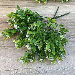 Декоративна трава рускус штучна 35 см квітучий