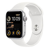 Смарт-часы Apple Watch SE 2 40mm Silver Aluminum Case with White Sport Band (MNJV3) [72522]