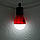 Портативна лампочка на батарейках 3хААА Чорно-червона кемпінгова лампа, ліхтар у намет, фото 4