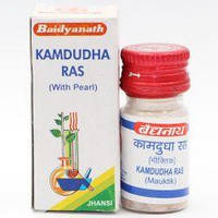 Камдудха Рас 50 таб, Бэйдэнат; Kamdudha Ras 50 tab, Baidyanath