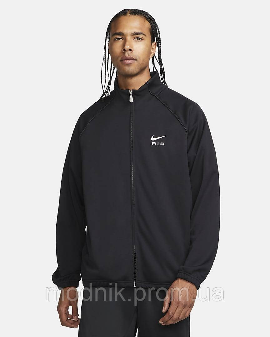 Толстовка Nike Air Men's Poly-Knit Jacket (DQ4221-010) S Черный MD, код: 7757502