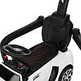 Електромобіль-толокар з батьківською ручкою в стилі Lamborghini (білий колір), фото 7
