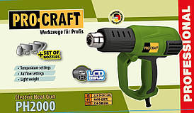 Фен промисловий Procraft PH2000 new