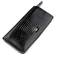 Кошелек женский ST Leather S7001A кожаный Черный (18437) FE, код: 947126