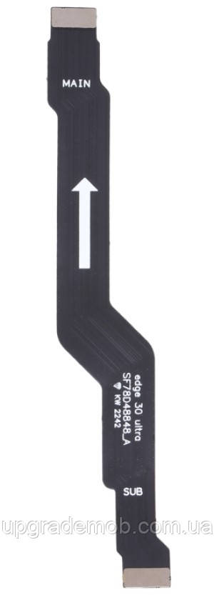 Шлейф Motorola XT2201 Edge 30 Ultra міжплатний на дисплей модуль тачскрин, фото 1