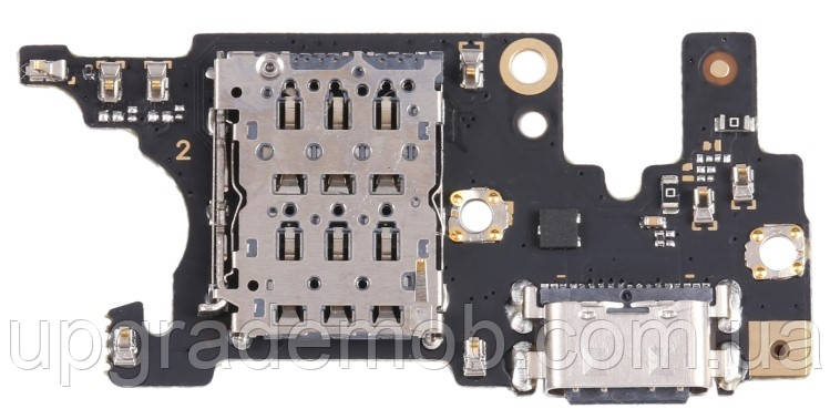 Шлейф Motorola XT2245 Edge 30 Neo з роз'ємом заряджання з роз'ємом Sim-карти плата заряджання, фото 1