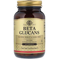 Бета-Глюкан Solgar Beta Glucans 60 Tabs FE, код: 7519071