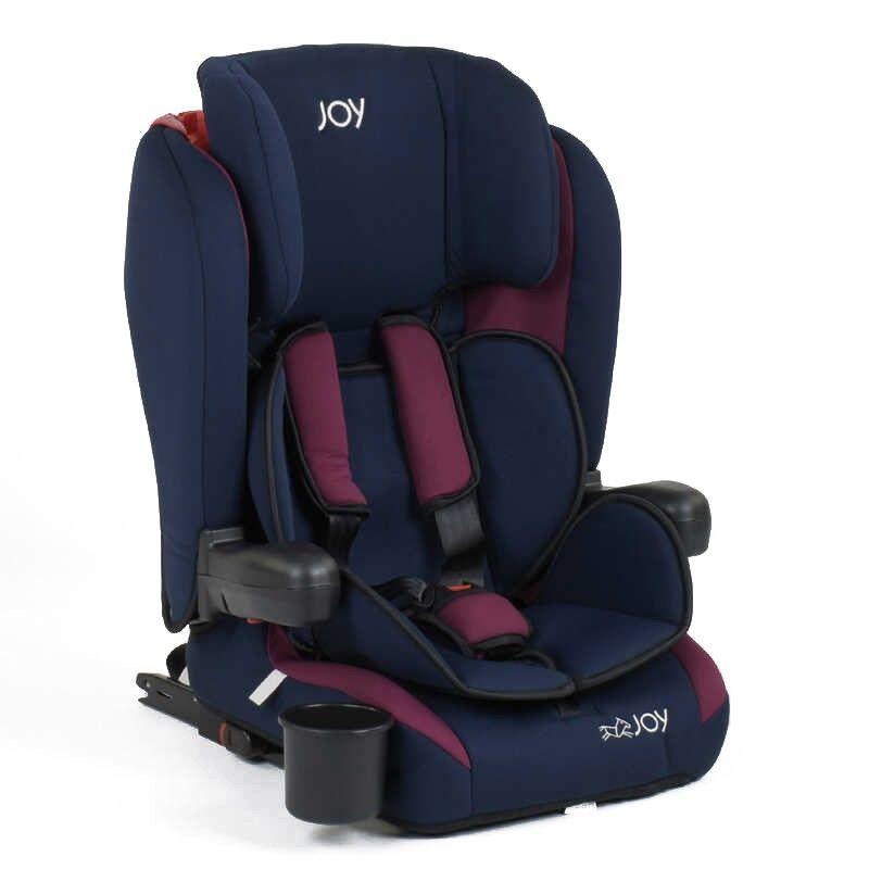Дитяче автокрісло JOY 72583 із системою ISOFIX темно-синє (від 9 до 36 кг)
