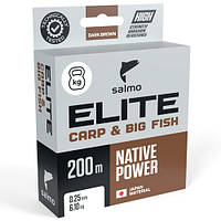 Леска Salmo Elite Carp  Big Fish 200м 0,30мм 8,65кг 19lb GM, код: 6500878