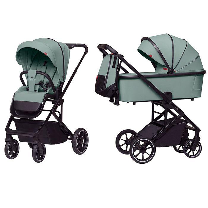 Коляска універсальна CARRELLO Alfa+ CRL-6507 (2in1) Parrot Green
