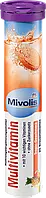 Мультивитаминные шипучие витамины Mivolis Multivitamin Brausetabletten, 20 St, 82 g