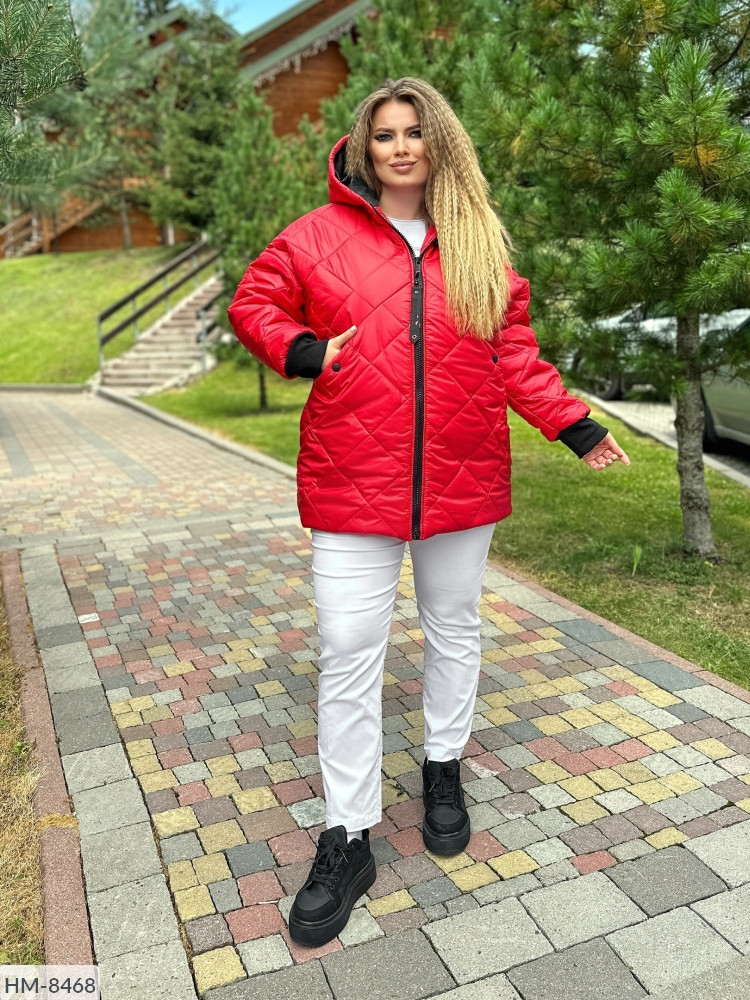 Куртка жіноча демісезон батал  8465|50-52, 54-56, 58-60