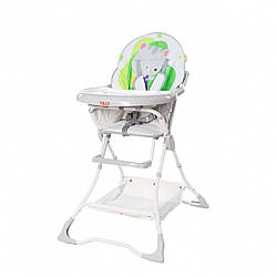 Стілець для годування TILLY Buddy T-633/2 Green Cat Сірий