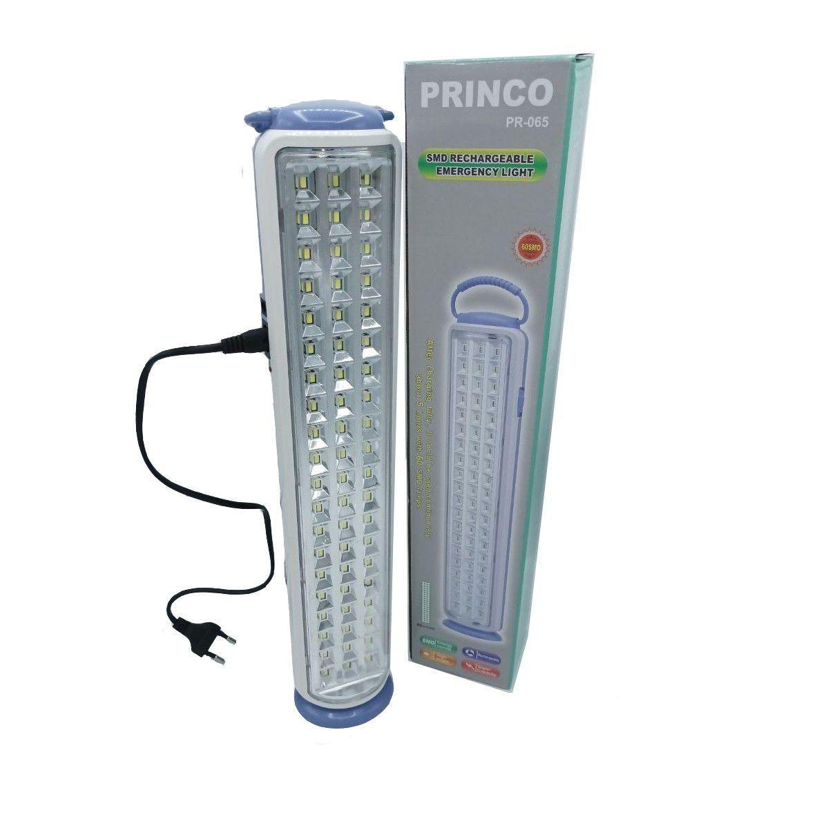 Ліхтар світлодіодний LED Princo RP-065, акумуляторний прожектор аварійного освітлення, фото 1