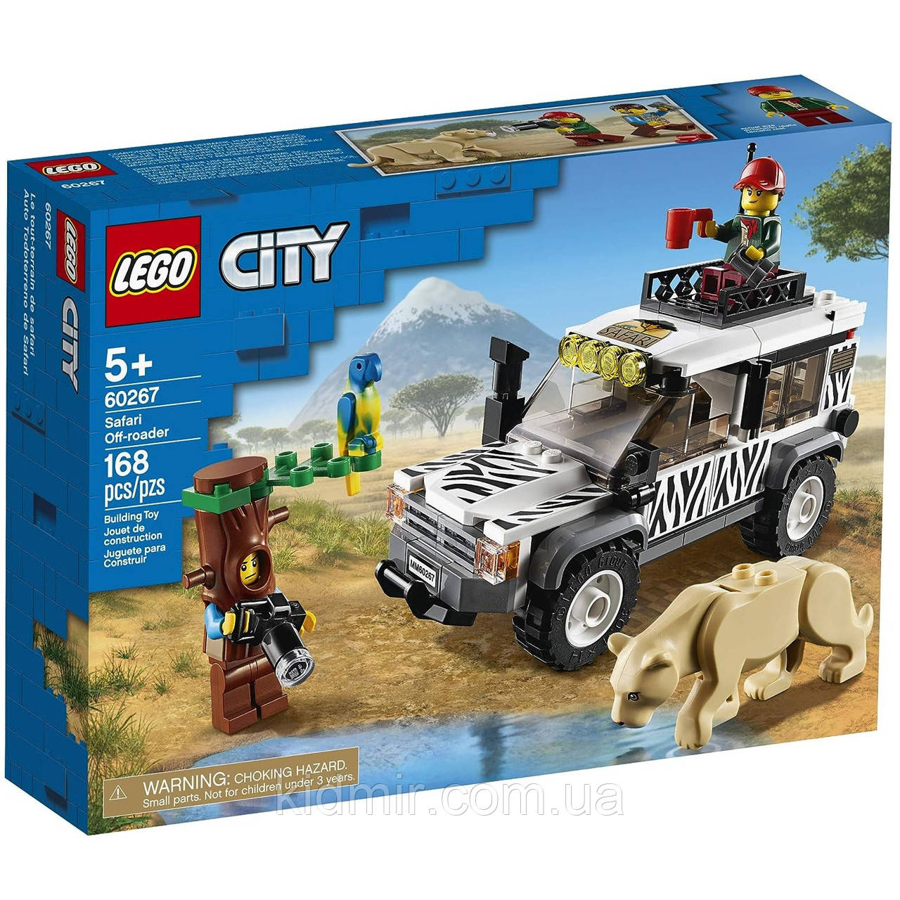 Конструктор LEGO City 60267 Позашляховик для сафарі