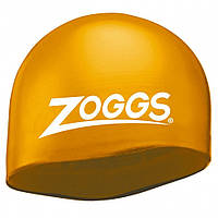 Шапочка для плавания OWS Silicone Cap Zoggs 465032.OR, оранжевая, World-of-Toys