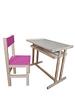 Дитячий стілець і парта Іграша 60*40*10 см Різнобарвний (ПА4) UN, код: 7808562
