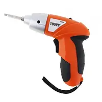 Шуруповерт беспроводной аккумуляторный Tuoye Tools Cordless Screwdriver Портативный с 2я битами