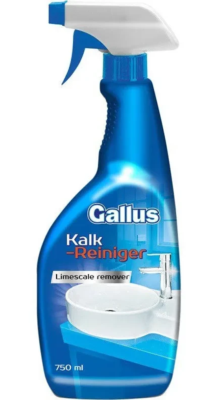 Засіб для видалення вапняного нальоту та іржі Gallus Spray 750 мл - фото 1 - id-p1965352252