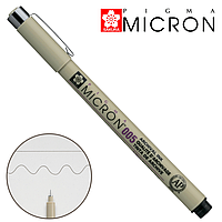 Линер PIGMA Micron (0.05) 0,2мм Черный Sakura