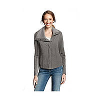 Жакет Eddie Bauer Womens Asymmetrical Versa Knit Jacket HTR L Серый (7483HGY) IO, код: 305519