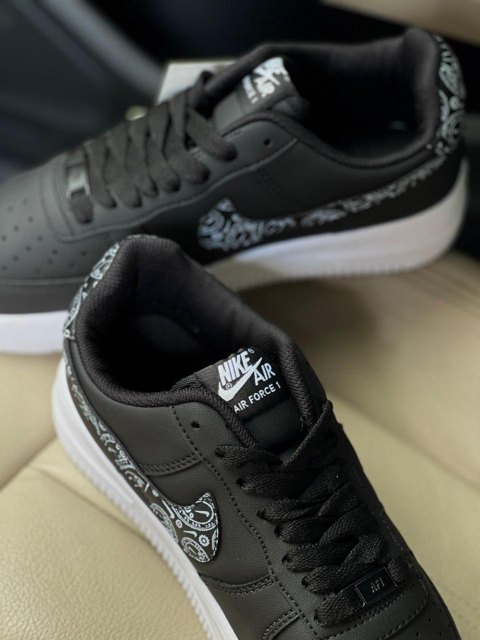 Nike Air Force 1 Low Black Bandana 12821 Marvinshop
