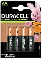 Акумулятор Duracell AA / LR06 1300 mAh уп. 4 шт