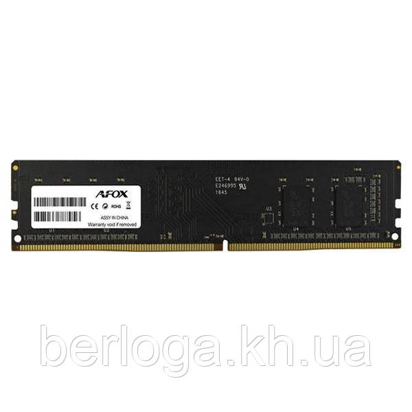 Модуль пам'яті AFOX DDR4-2400 4096MB PC3-19200 (AFLD44EK2P)