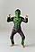 Костюм Халка з м'язами для хлопчика, зелений, фото 5