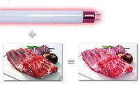 Лампа для мяса мясніх витрин ВСЕ РАЗМЕРЫ Мясная лампа розового света