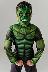 Карнавальний костюм Халка з м'язами для хлопчика