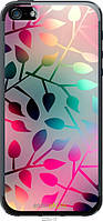 Пластиковый чехол Endorphone iPhone 5 Листья Multicolor (2235t-18-26985) FE, код: 7776643