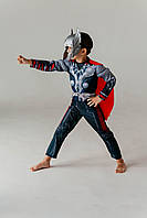 Детский костюм Тора с мышцами для мальчика L