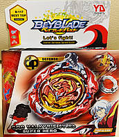 Игра запускалка Beyblade, Бейблейд, металл, запускной механизм, с аксессуарами, взрывные