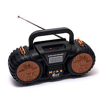 Портативное FM-радио EPE FP-131-S с USB TF MP3 Черный c золотом KNS18-97 FE, код: 7737413