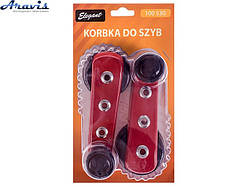 Ручки віконні Elegant 100 530 червоні